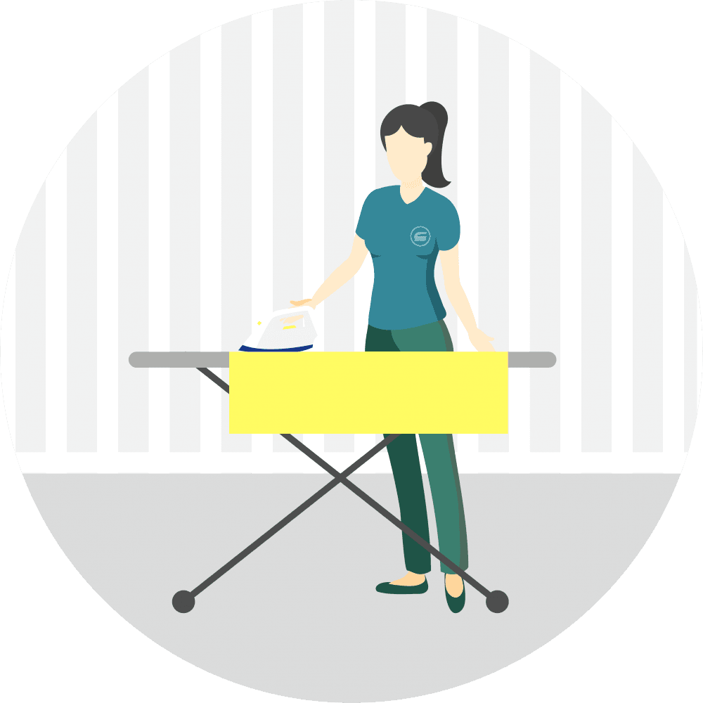 Глажка белья