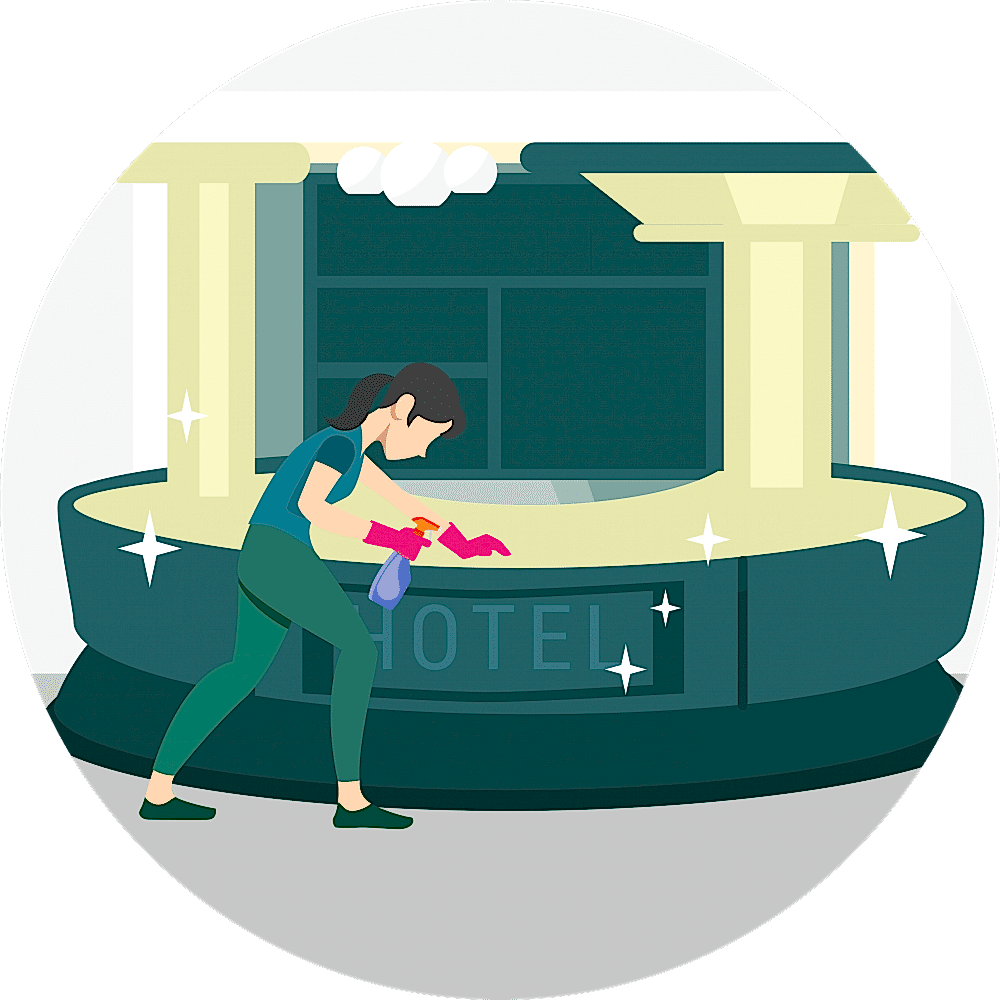 Уборка отелей и гостиниц