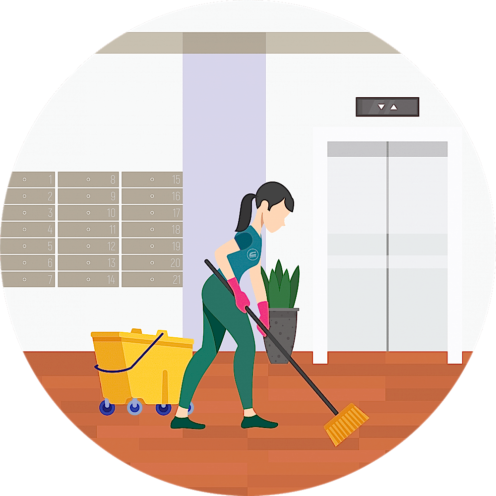 Уборка подъездов в Алматы