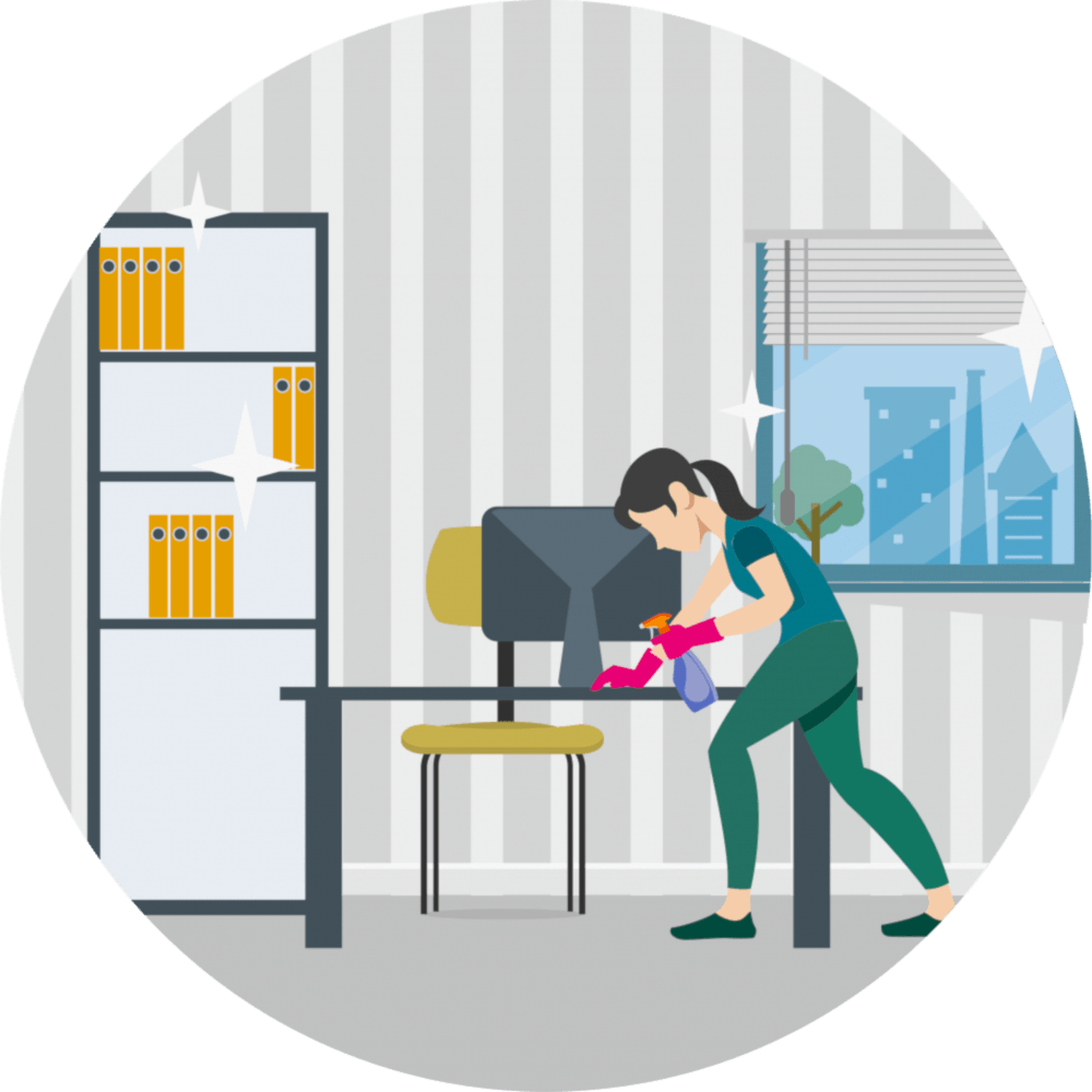 Уборка офисов в Алматы